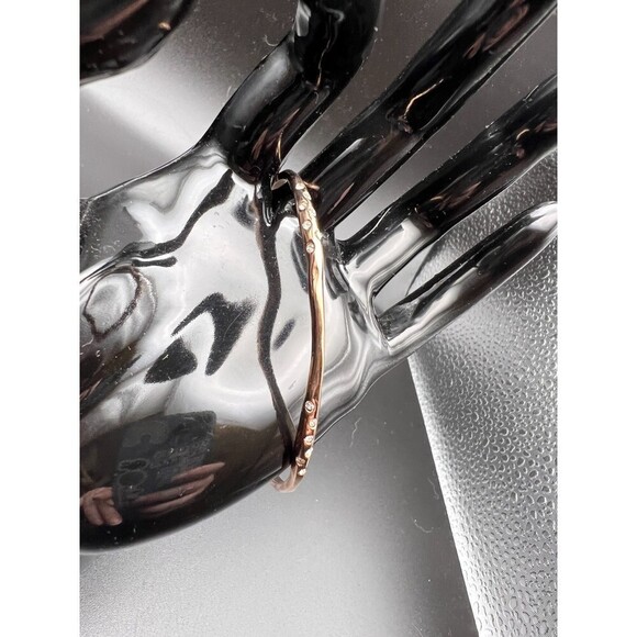 STELLA & Dot Rose Gold and Crystal Bangle - Picture 3 of 7